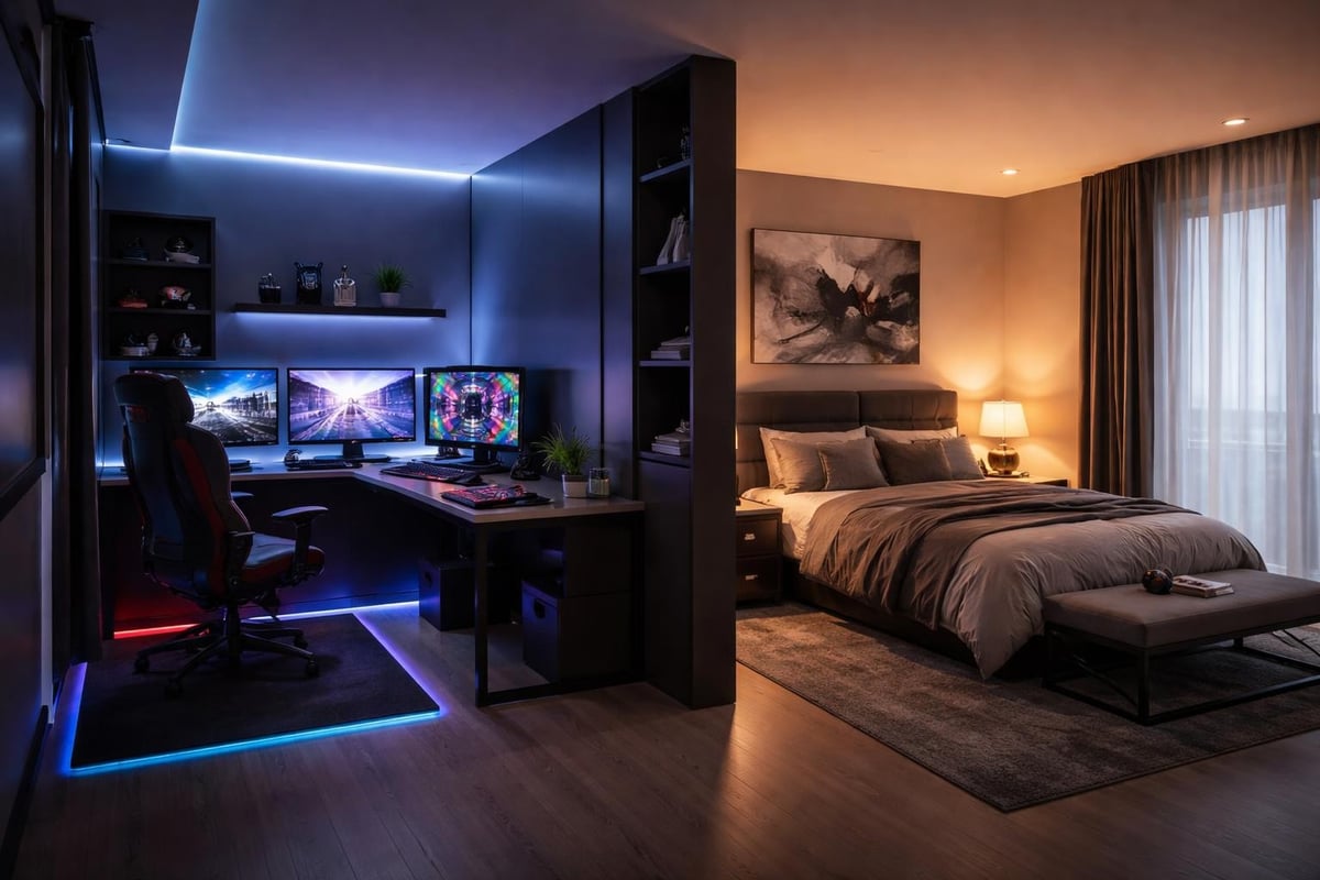 Gaming zone separation