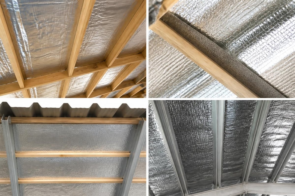 Installation requirements for foil insulation