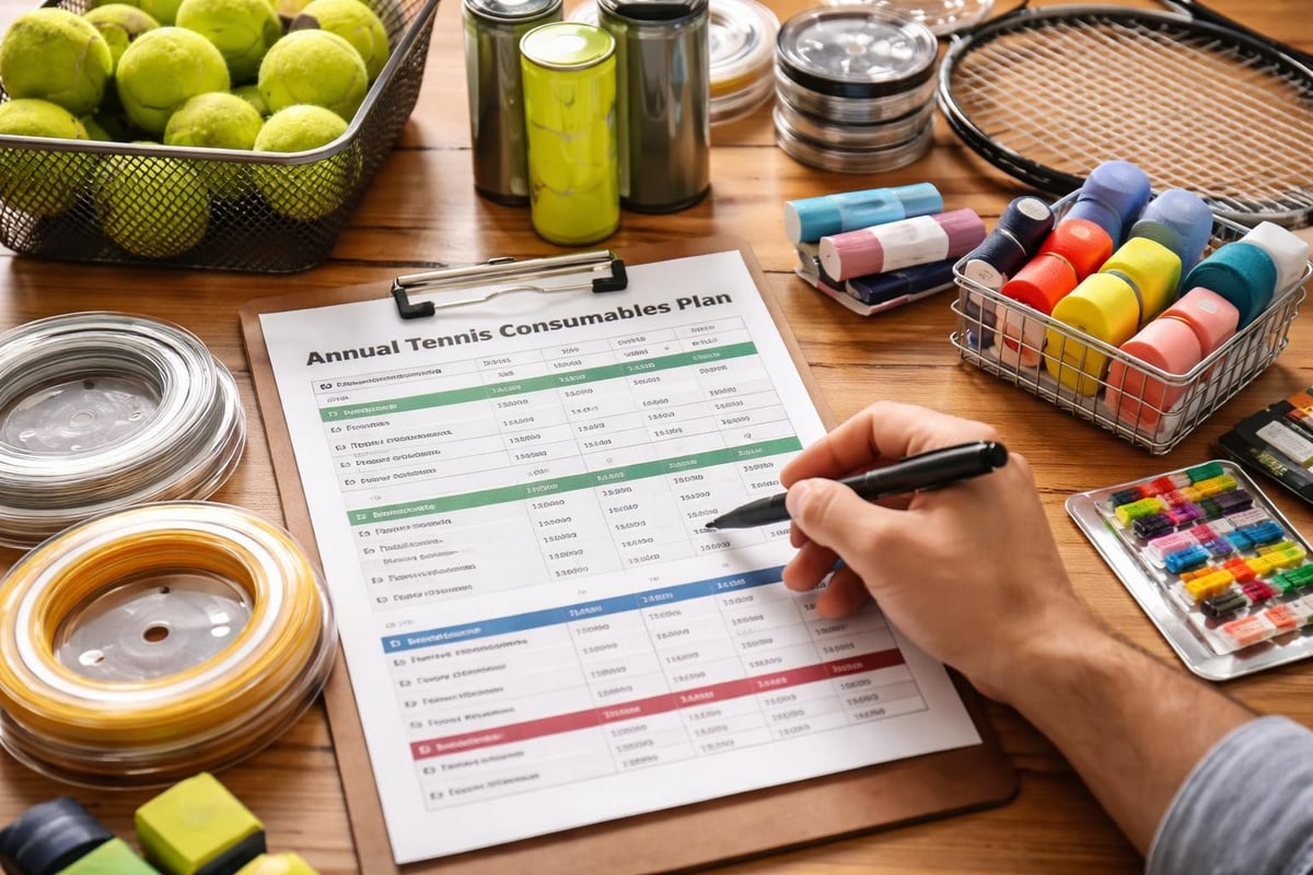Tennis program consumables