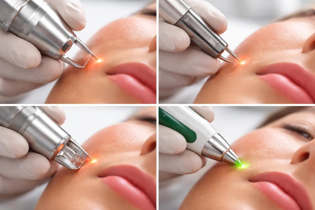 Laser technology comparison for milia