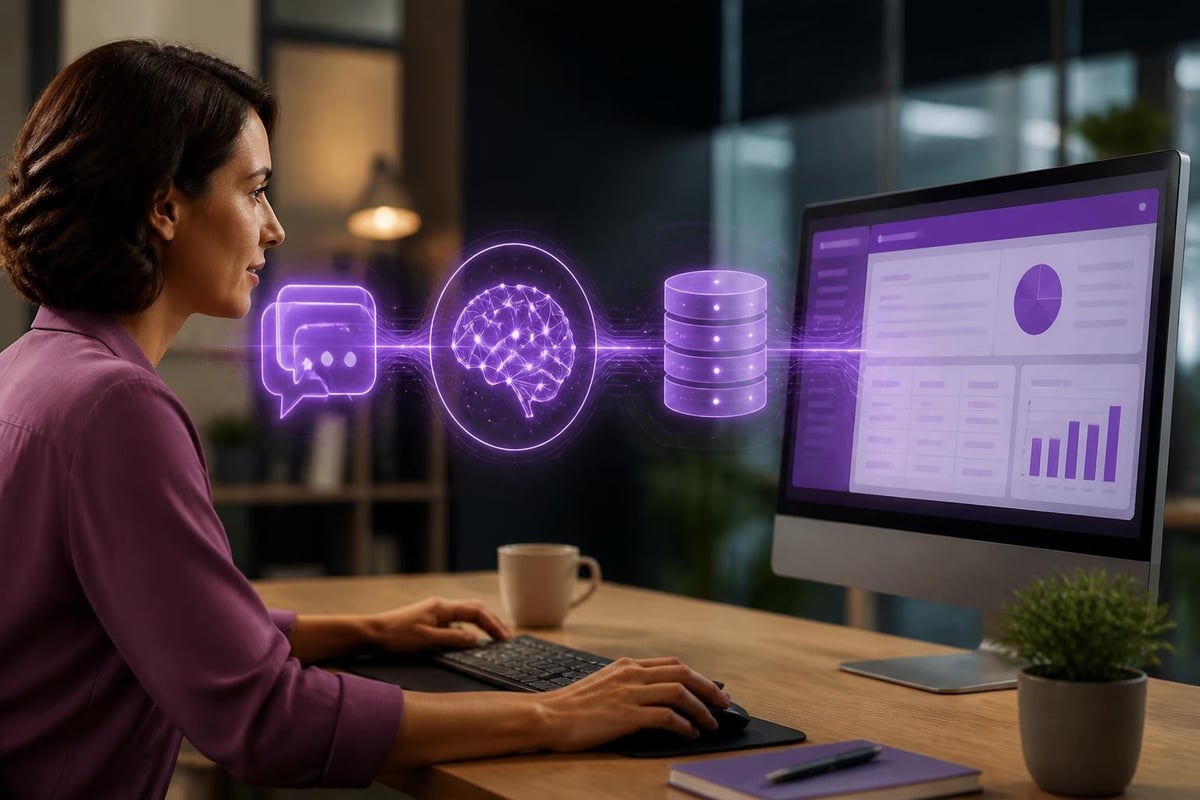 ERP chatbot workflow