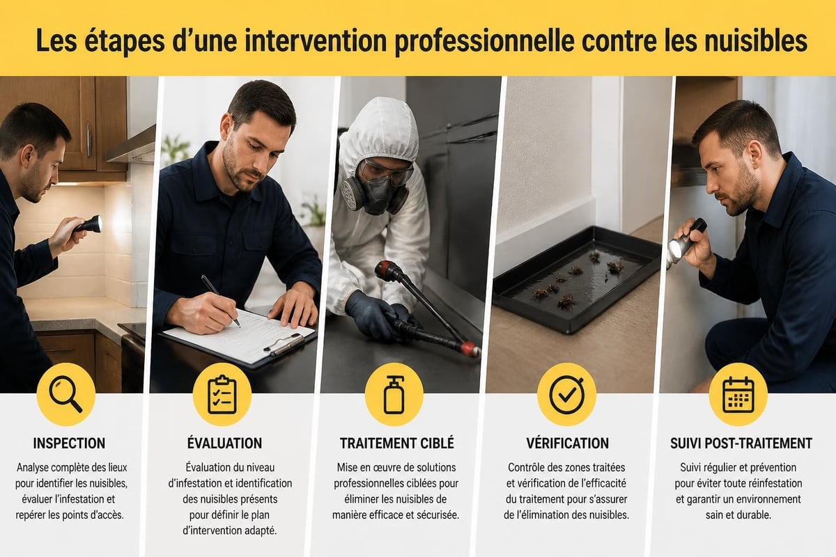 Processus de traitement professionnel