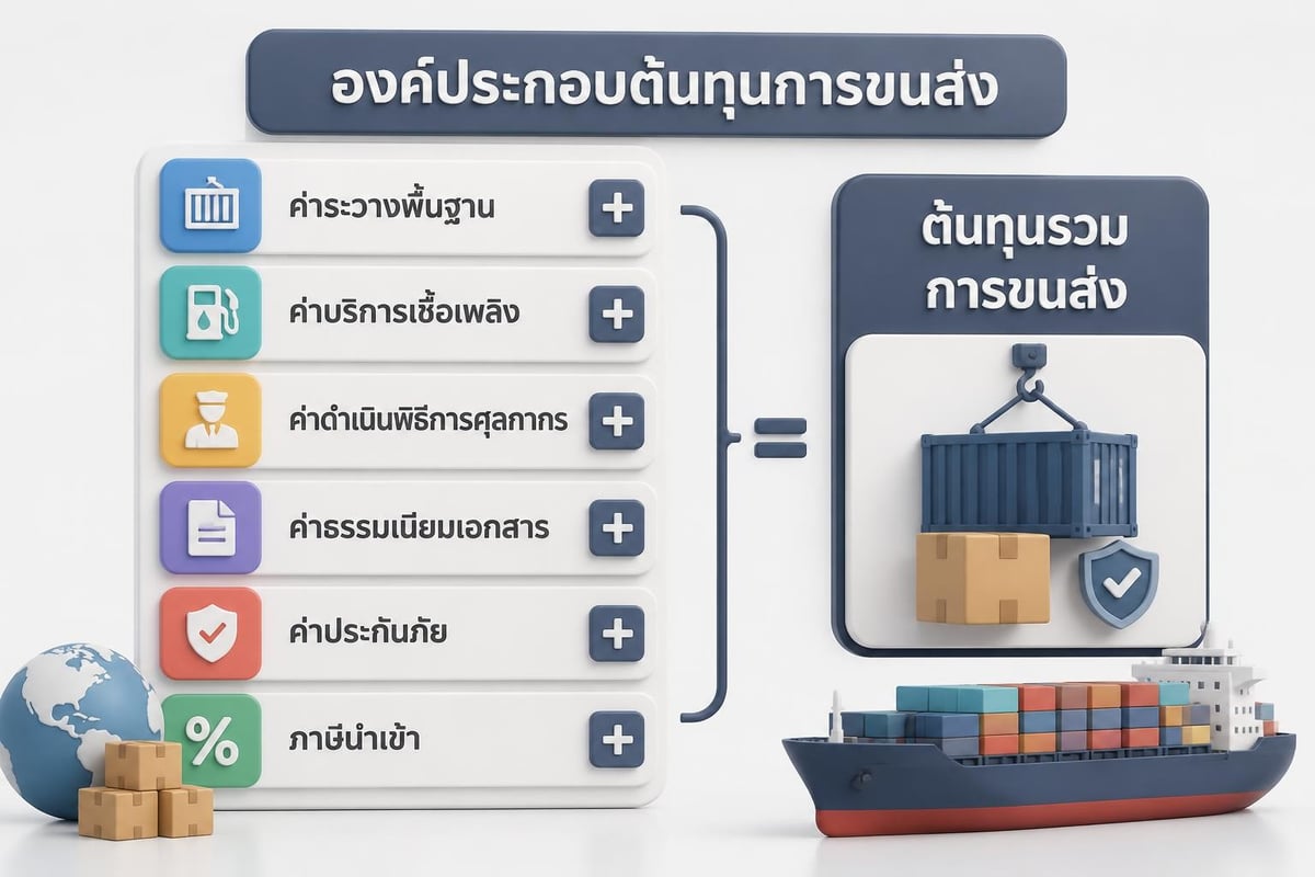 Additional fees for international shipping