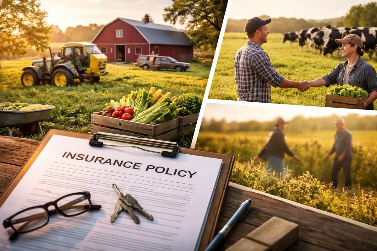 Farm insurance benefit structure
