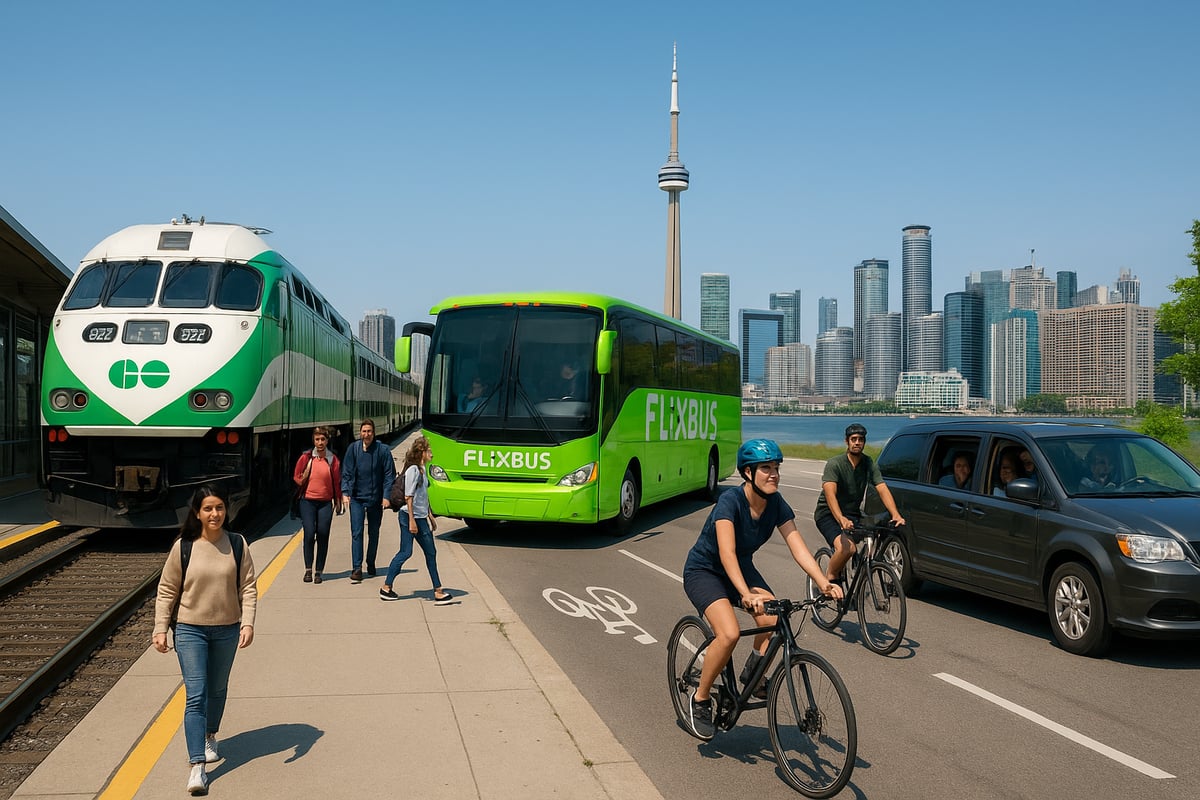 7 Smart Ways to Travel from Mississauga to Toronto in 2025
