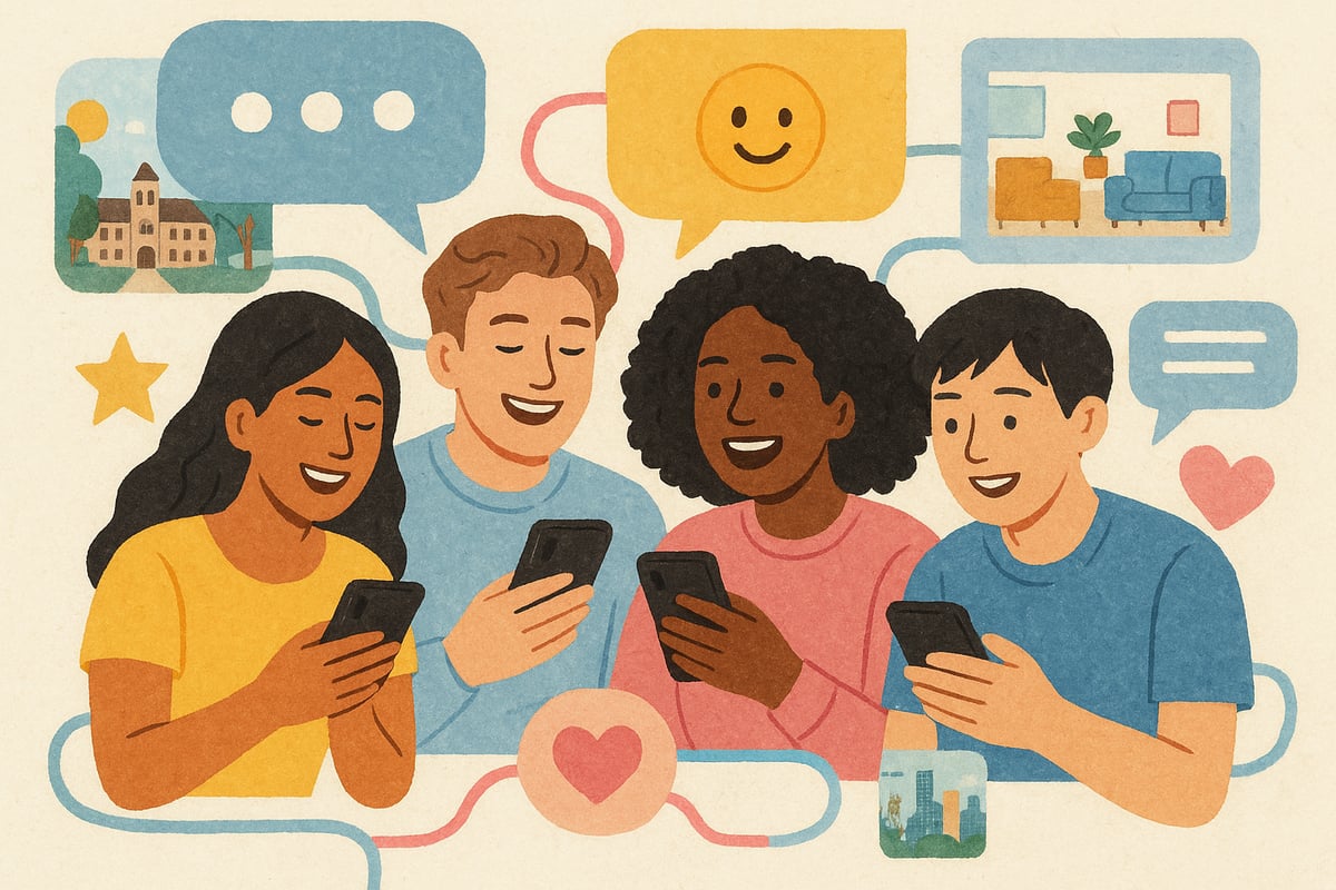 The Evolving Role of Group Chats in Friendships