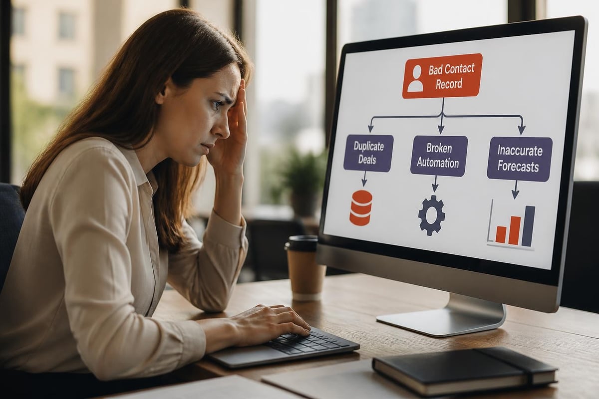 Data decay cycle in CRM
