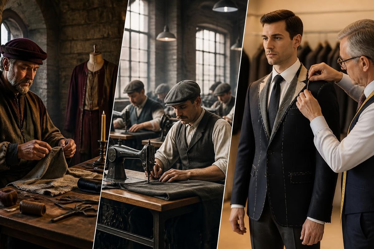 Historical evolution of tailoring