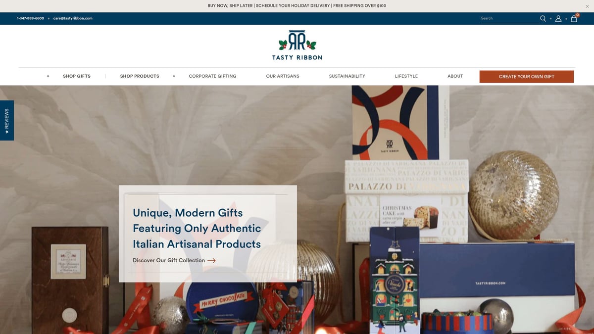 9 Must-Try Christmas Gifts Snacks for 2025 Celebrations - Tasty Ribbon: Italian Artisanal Gift Boxes