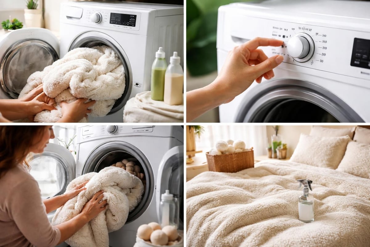 Teddy bedding care routine