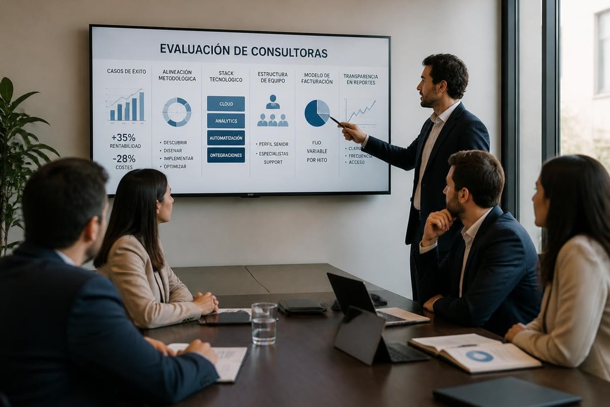 Criterios de selección de consultora