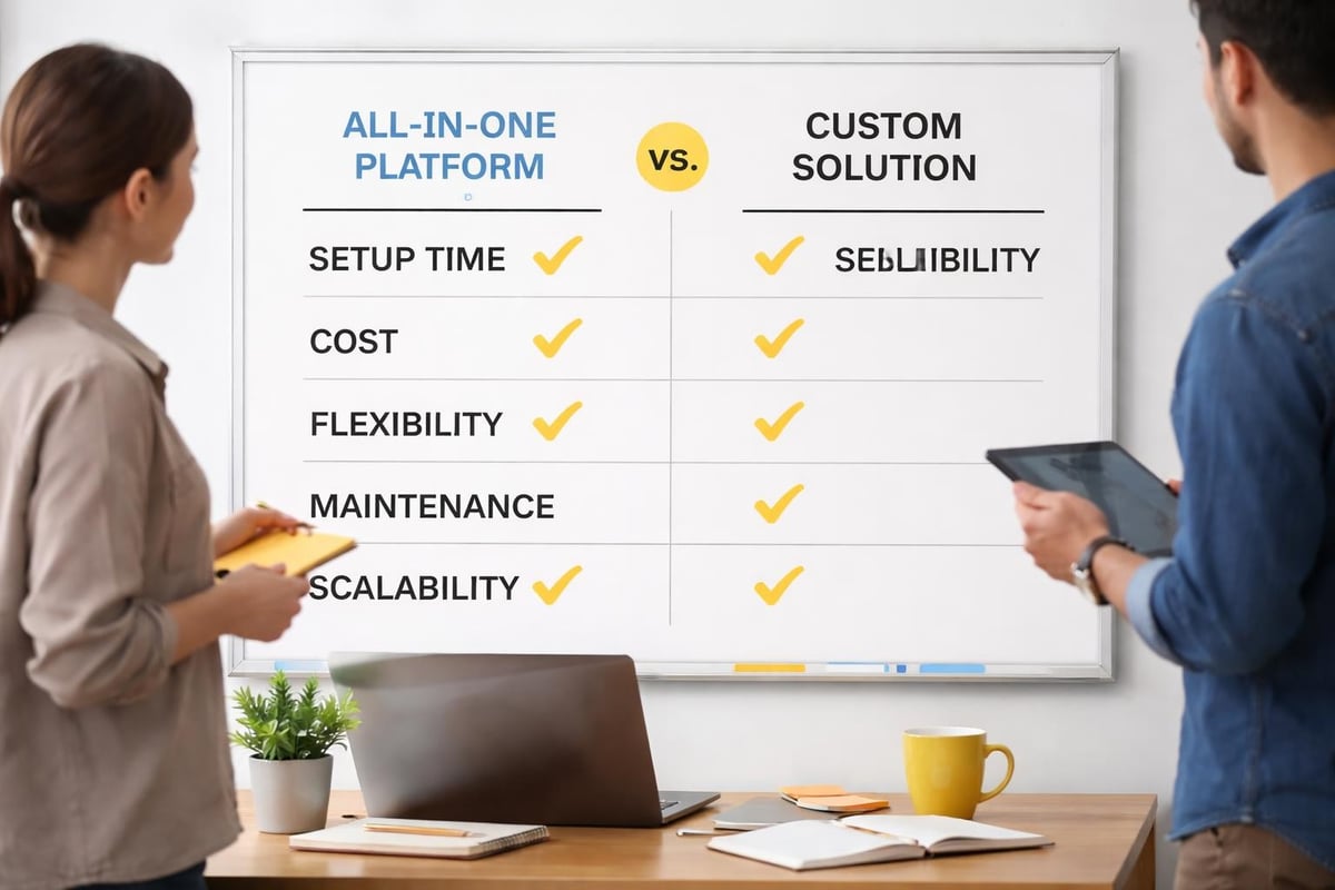 Automation technology stack comparison