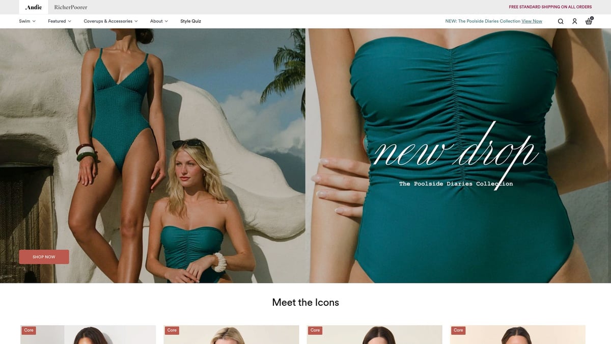 9 Best Bright Color Bathing Suits to Rock in 2026 - Andie Swim The Amalfi in Sunburst