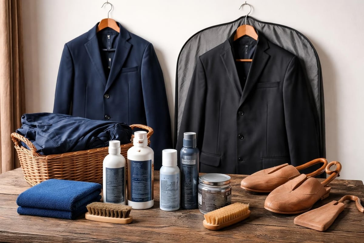 Riding coat care essentials