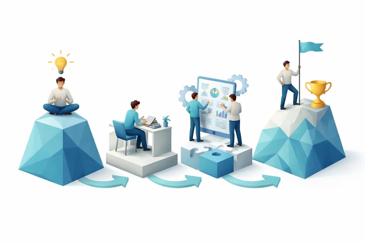 Mindful leadership development timeline