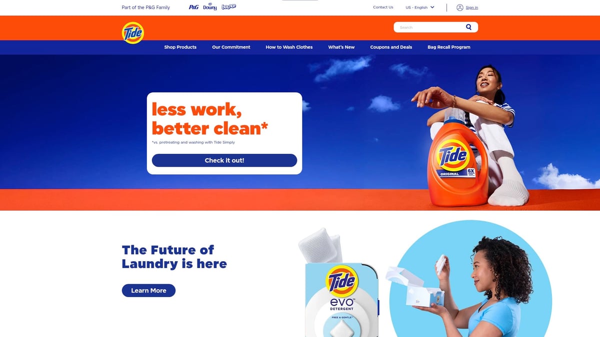 9 Must-Try Best Smelling Clothes Detergent Picks for 2026 - Tide Original Liquid Laundry Detergent
