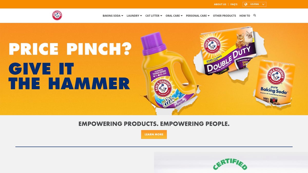 9 Must-Try Best Smelling Clothes Detergent Picks for 2026 - Arm & Hammer Clean Burst Liquid Laundry Detergent