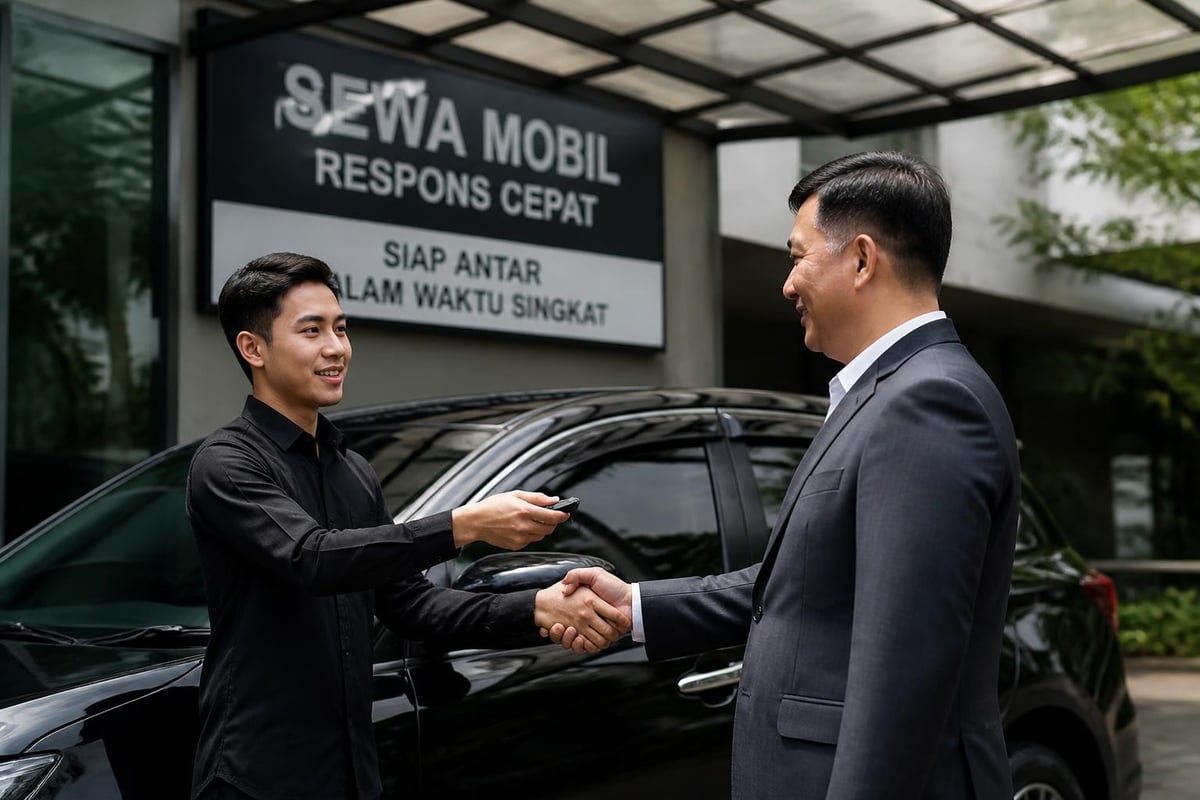 Penanganan situasi darurat rental mobil