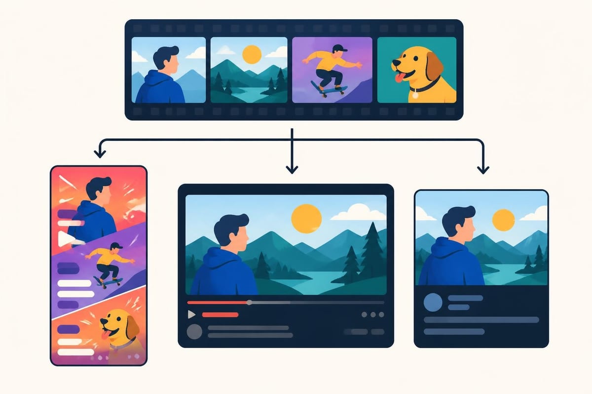 Platform-specific video formats