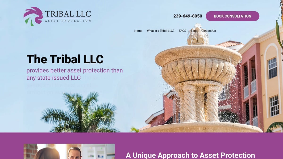 How to Protect Assets Without an Offshore Trust: Expert Guide 2026 - Tribal LLCs: A Unique Domestic Asset Protection Solution