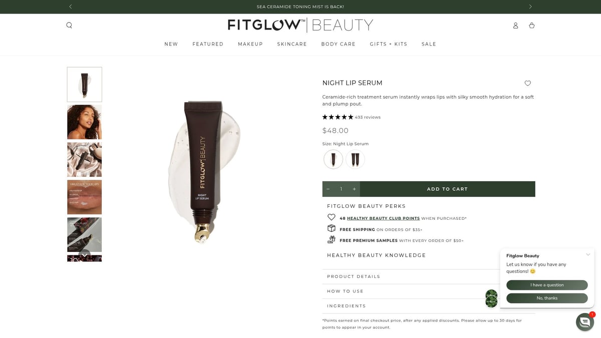 7 Natural Lip Balm Favorites to Try in 2025 - Fitglow Beauty Night Lip Serum