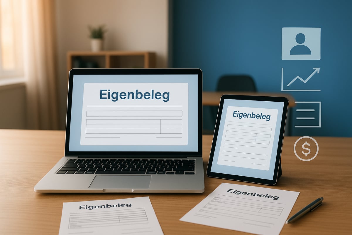 Welche Angaben muss ein Eigenbeleg enthalten?