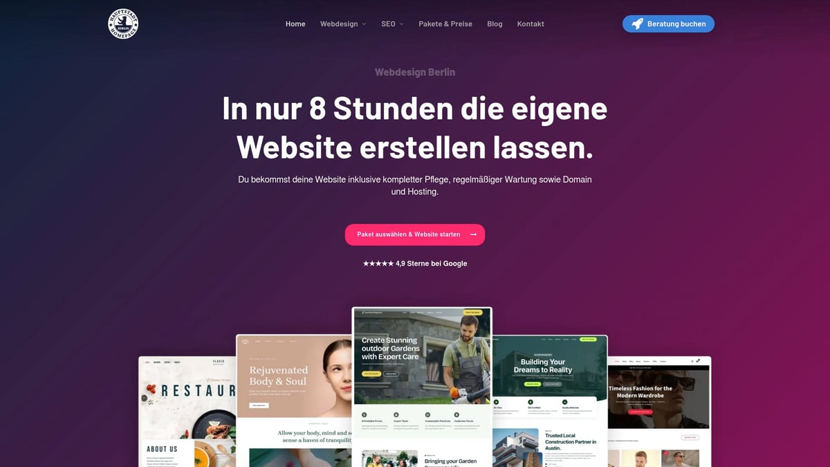 Website Entwickeln Lassen: Der Leitfaden für 2026 - Rocket Website GmbH: Professionelle WordPress-Websites aus Berlin