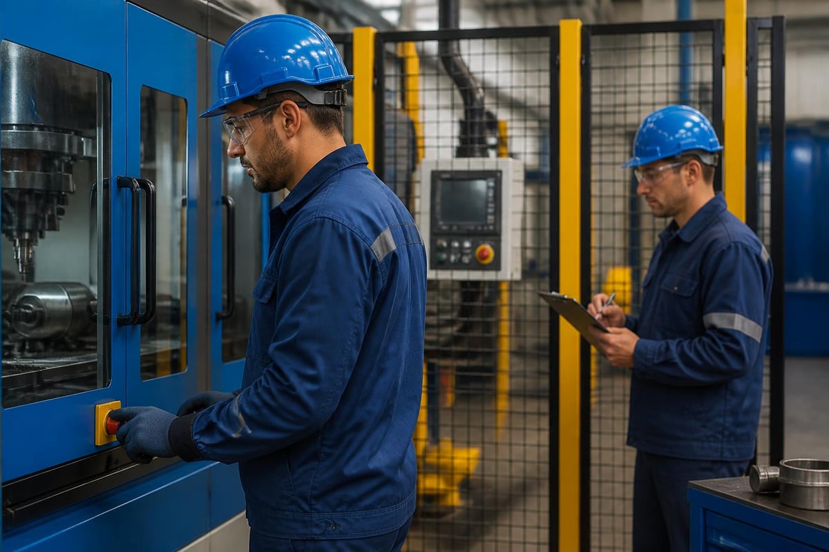 Machine shop safety layers