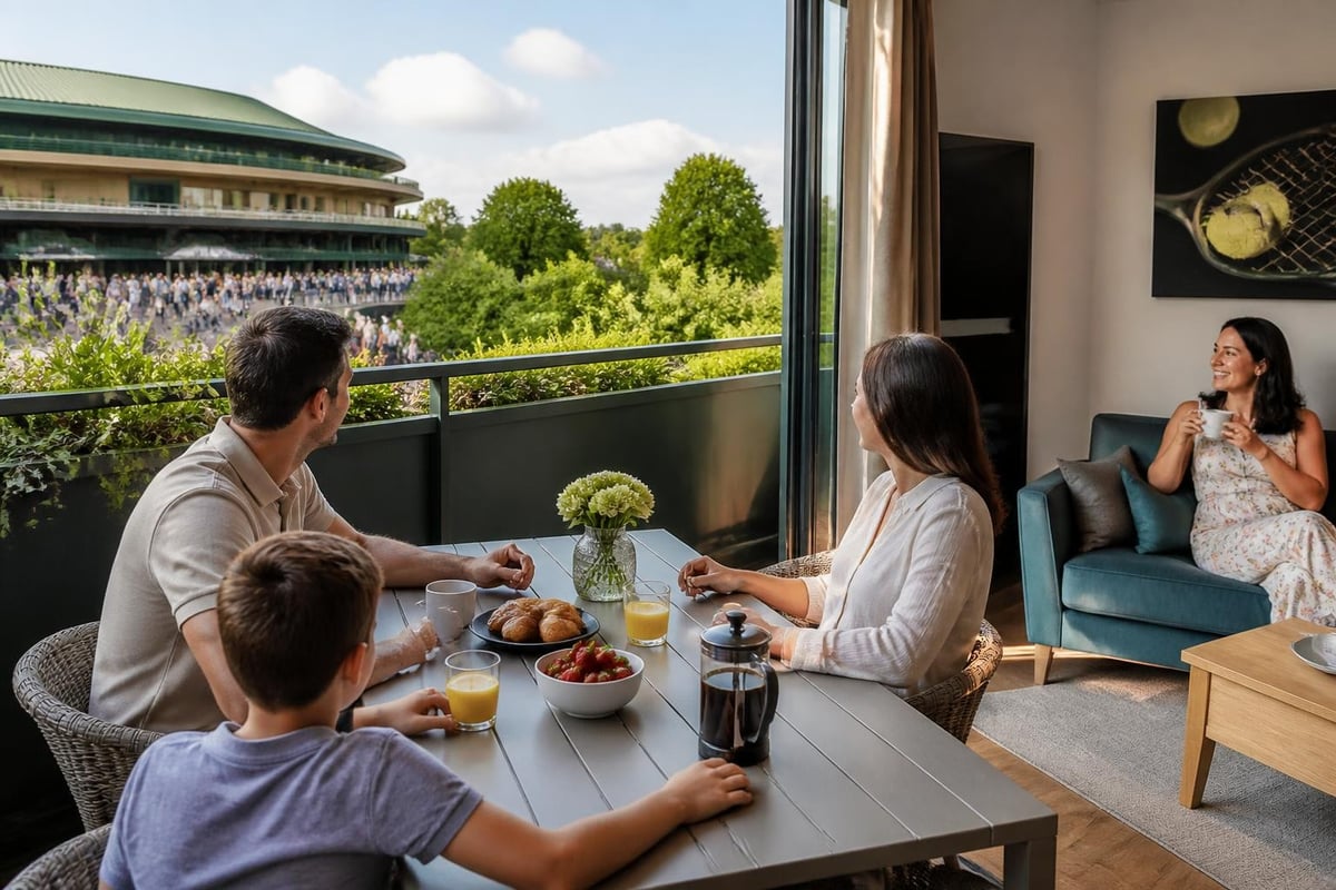 Wimbledon rental advantages