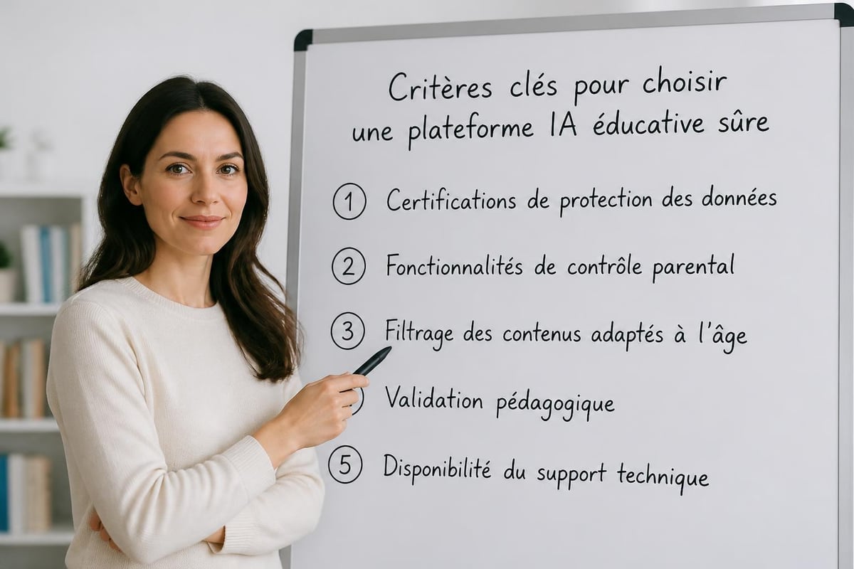 Critères sélection IA enfants