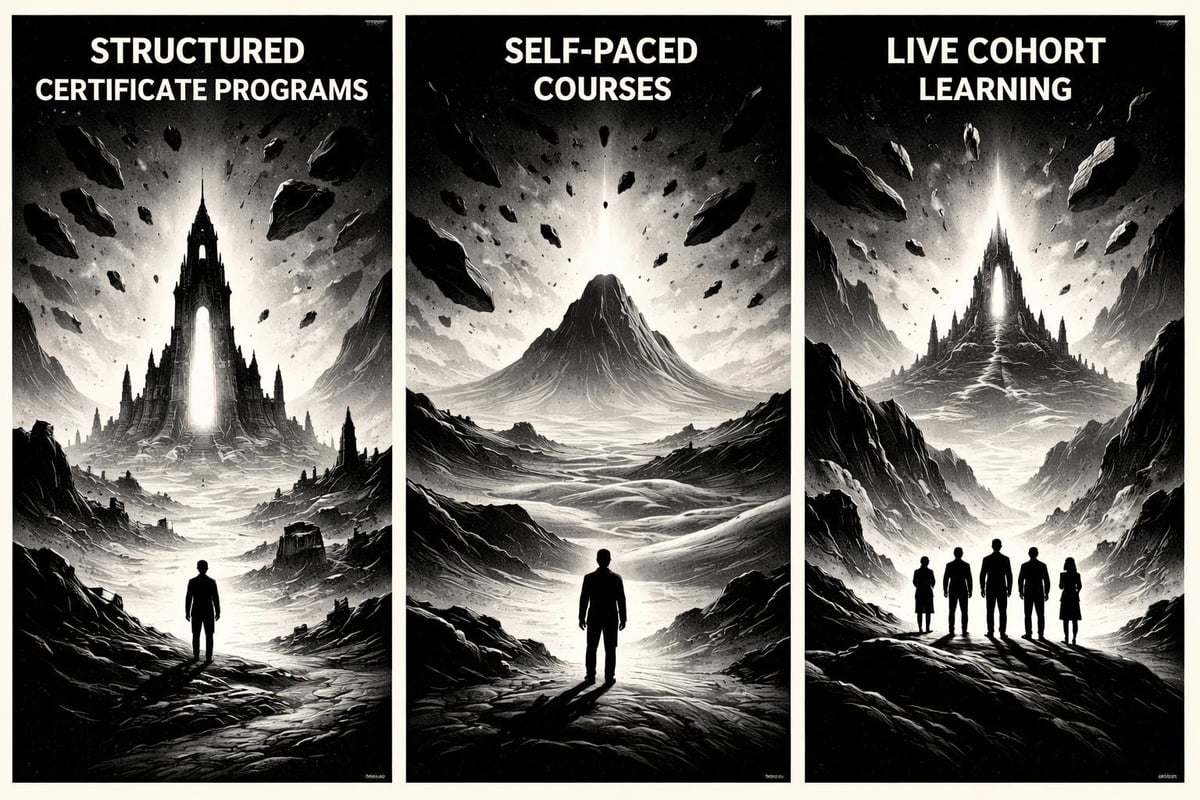 Different online learning formats