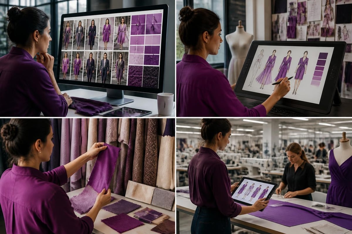 AI fashion design workflow