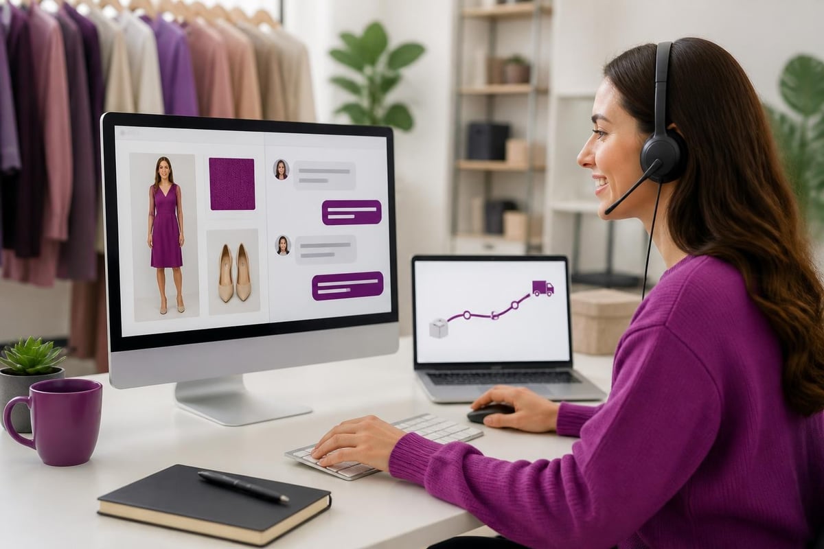 AI customer service in fashion