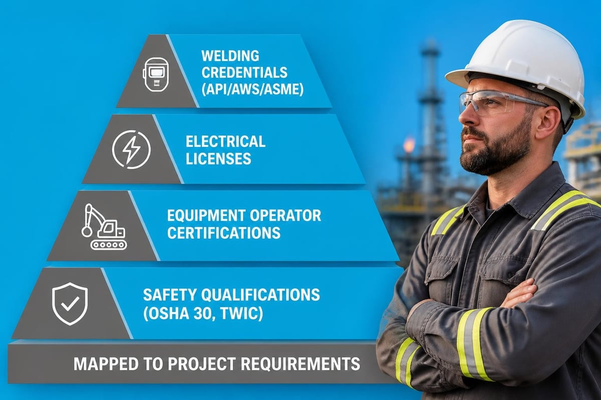 Industrial workforce specialization requirements