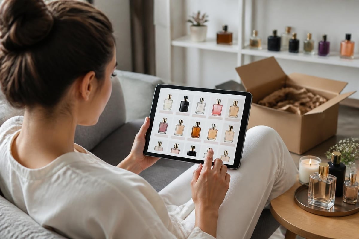 Online-Parfümerie Shopping-Vorteile