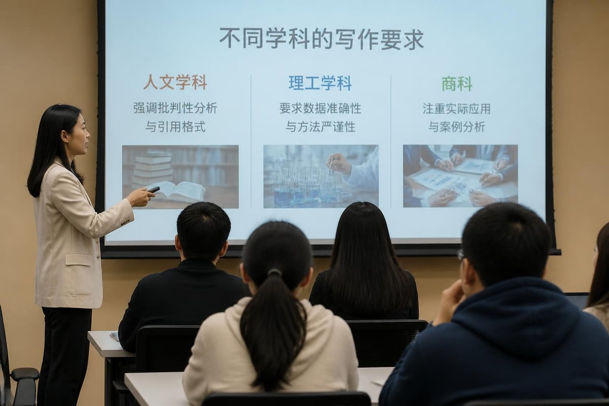 學科專業要求對比