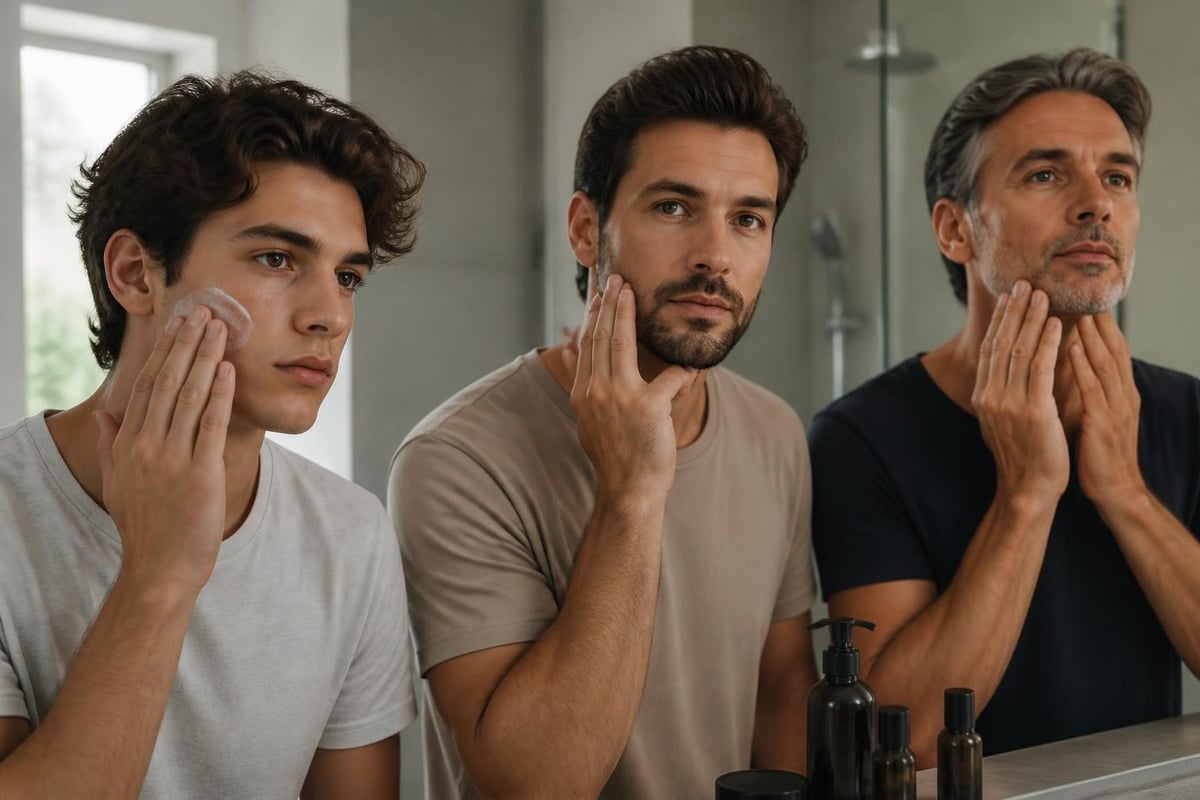 Anti-Aging Pflege Männer