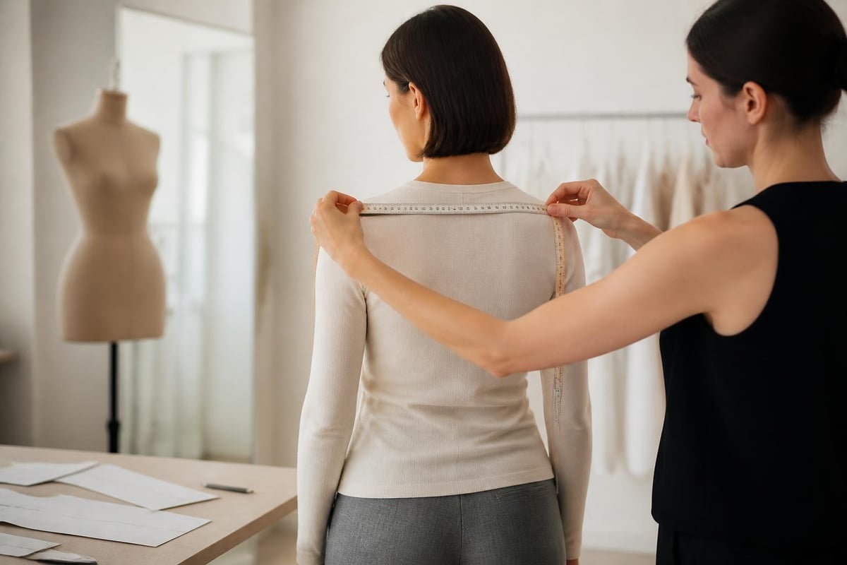Bespoke tailoring measurement process