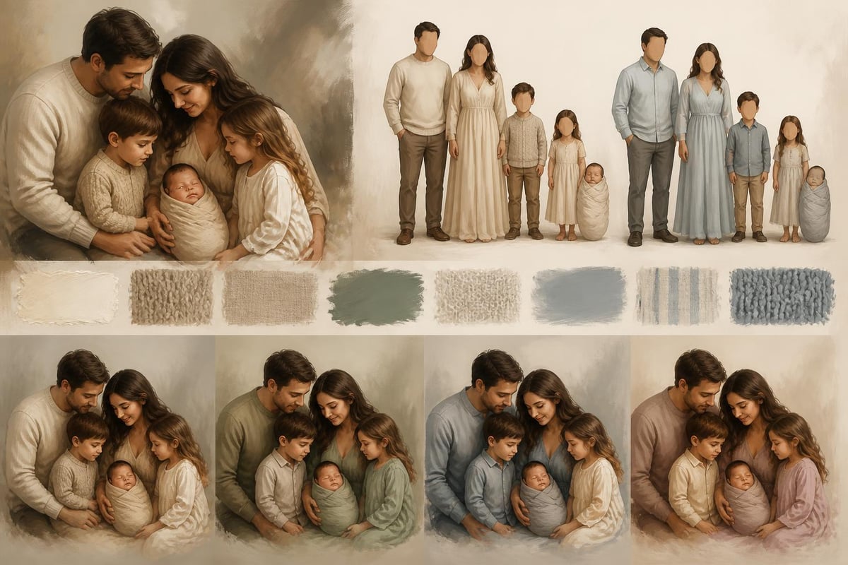 Family outfit coordination guide