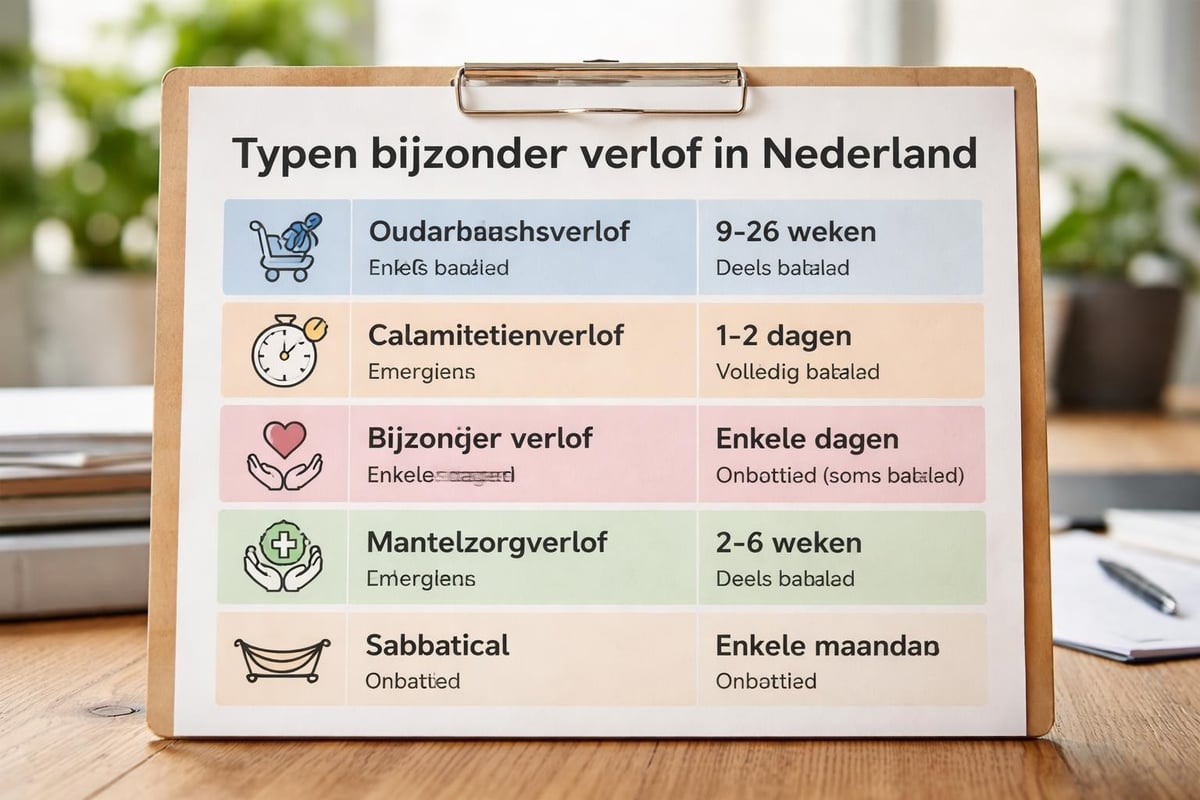 Bijzondere verlofvormen