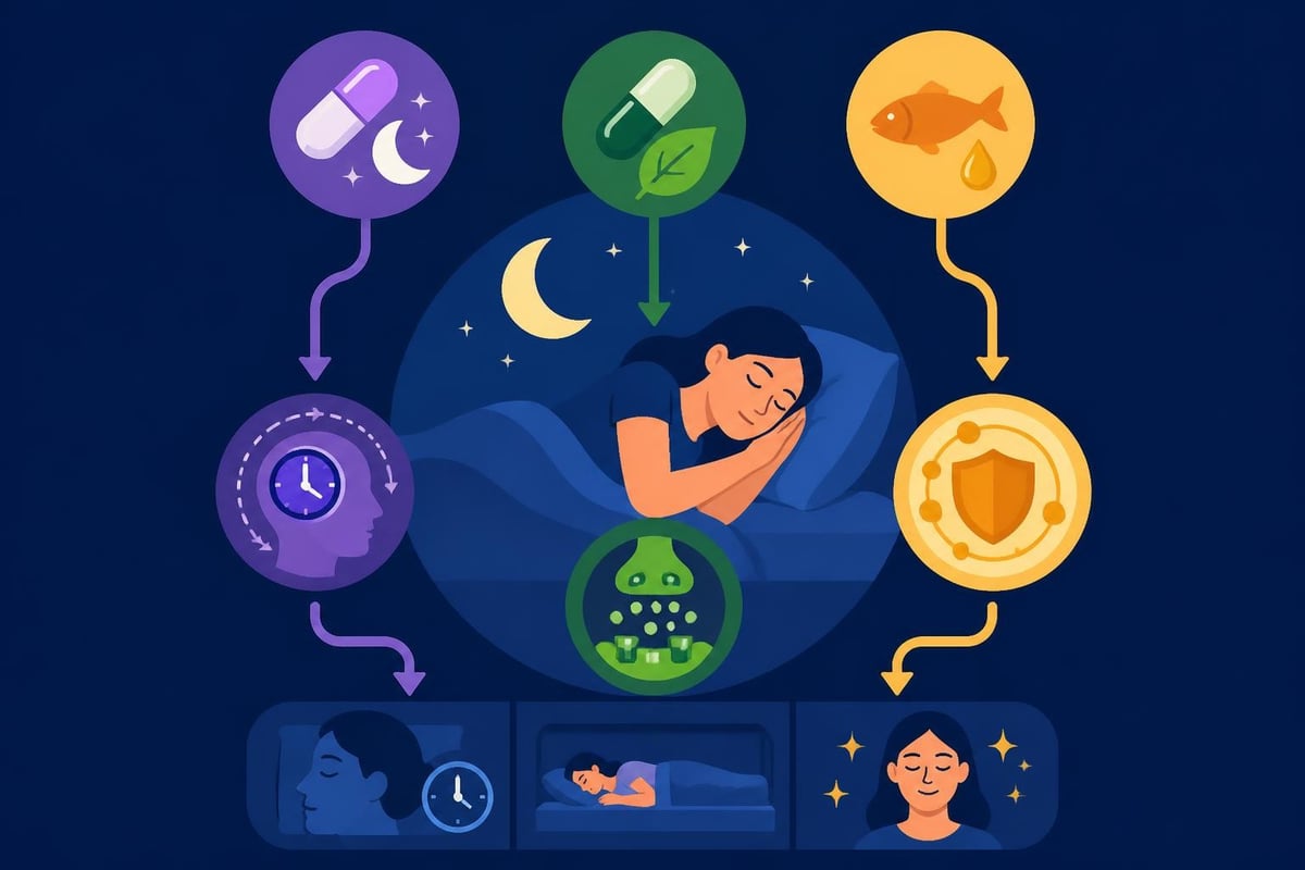 Sleep supplement mechanisms