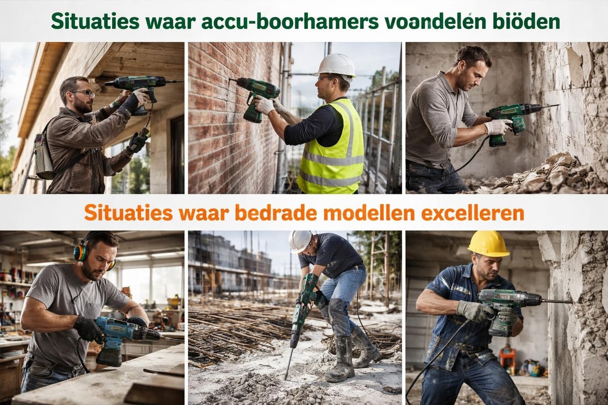 Accu versus netvoeding vergelijking