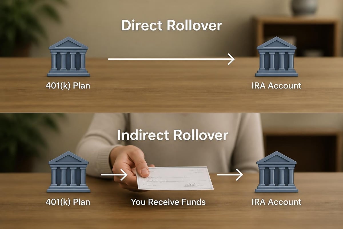 Direct versus indirect rollover comparison