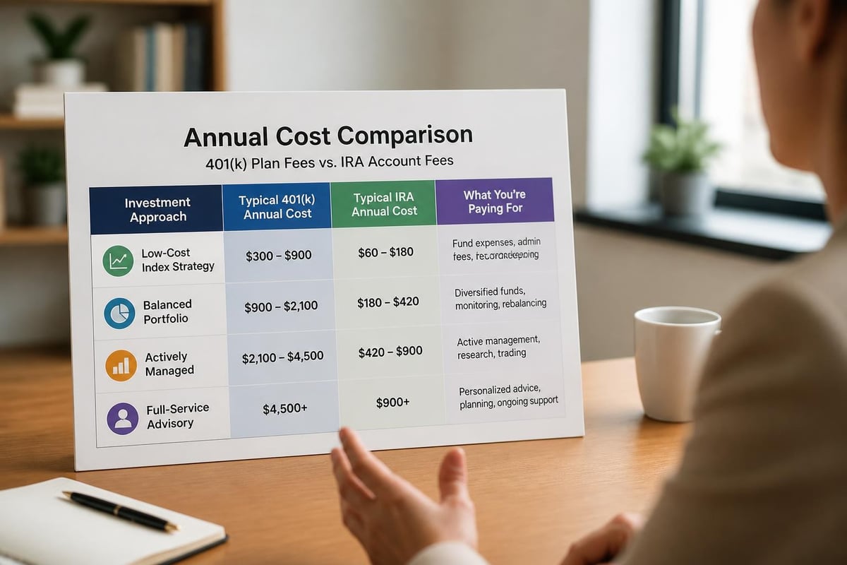 Fee comparison analysis