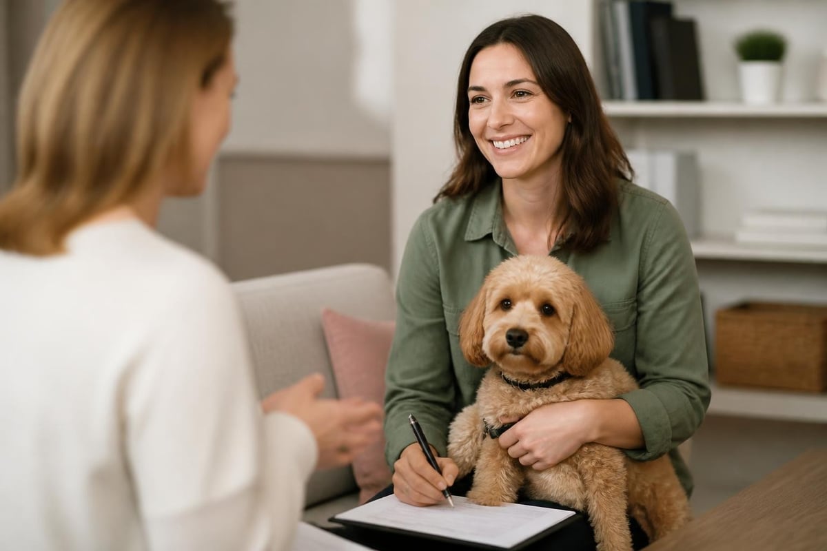 Dog sitting booking checklist