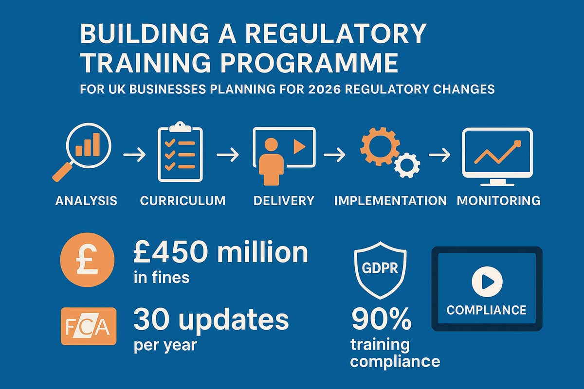 Step-by-Step Guide: Building a Regulatory Training Programme for 2026 Success