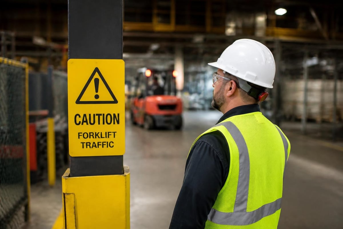 Warning signage impact on safety