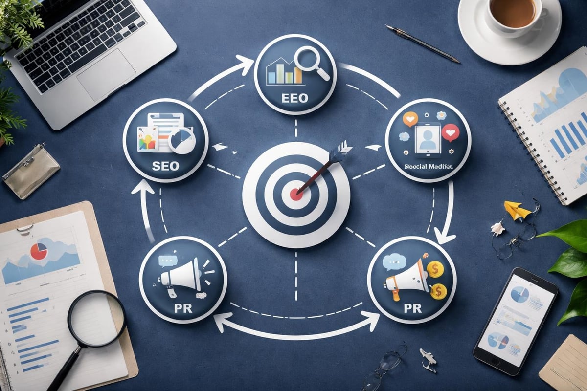 Integrierte Online-Marketing-Strategie