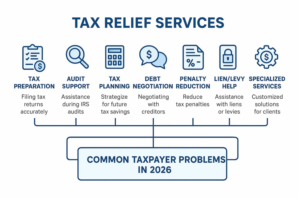 Key Tax Relief Services in 2026: Comprehensive Solutions for Taxpayers