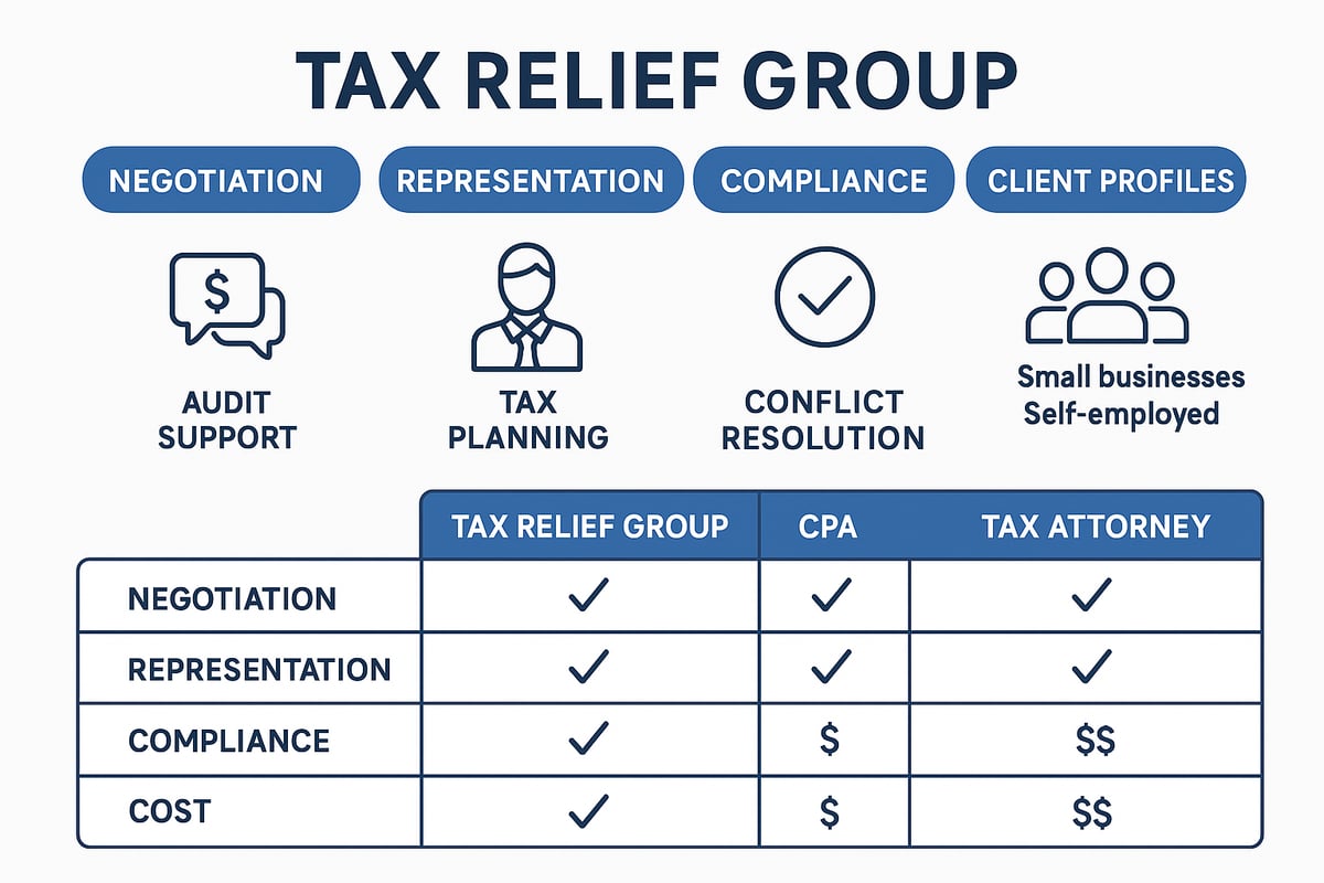 Understanding Tax Relief Groups: What They Do and Who They Help